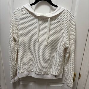 Lorna Jane White Mesh Hoodie